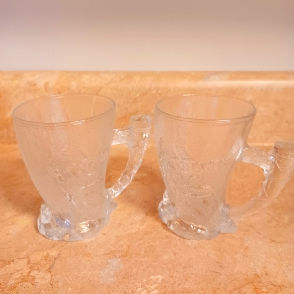 Vintage The Flintstones McDonald's Cups